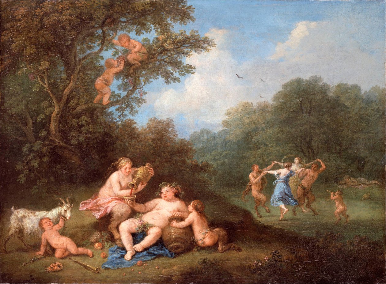 Bacchanal av Francesco Zuccarelli