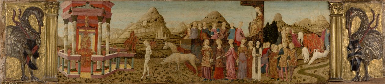 Triumph of Chastity av Francesco di Giorgio  