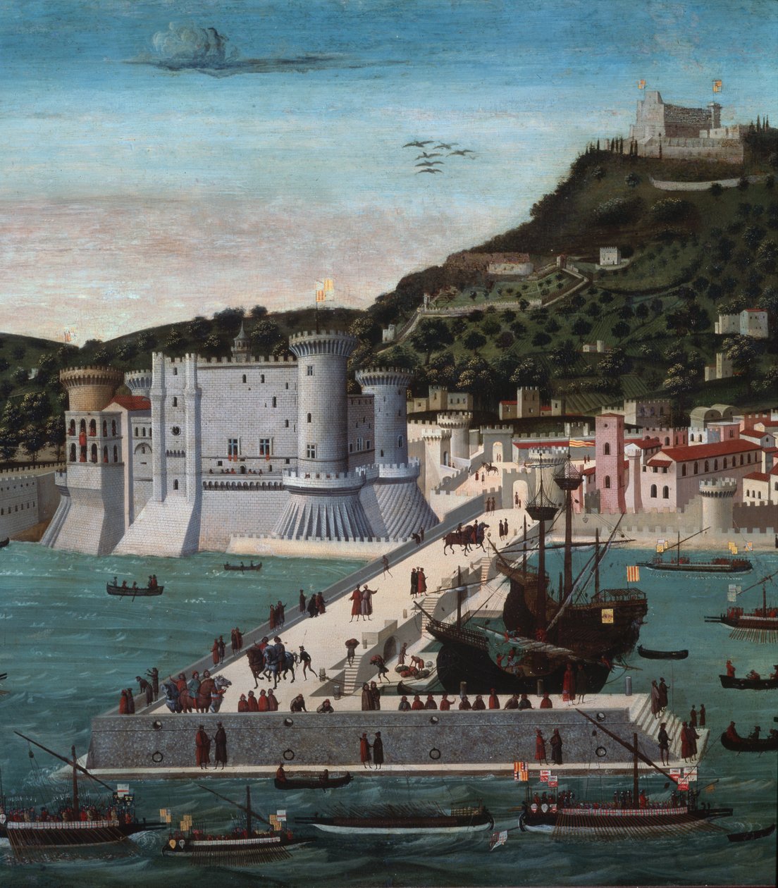 Tavola Strozzi av Francesco (attr.) Rosselli