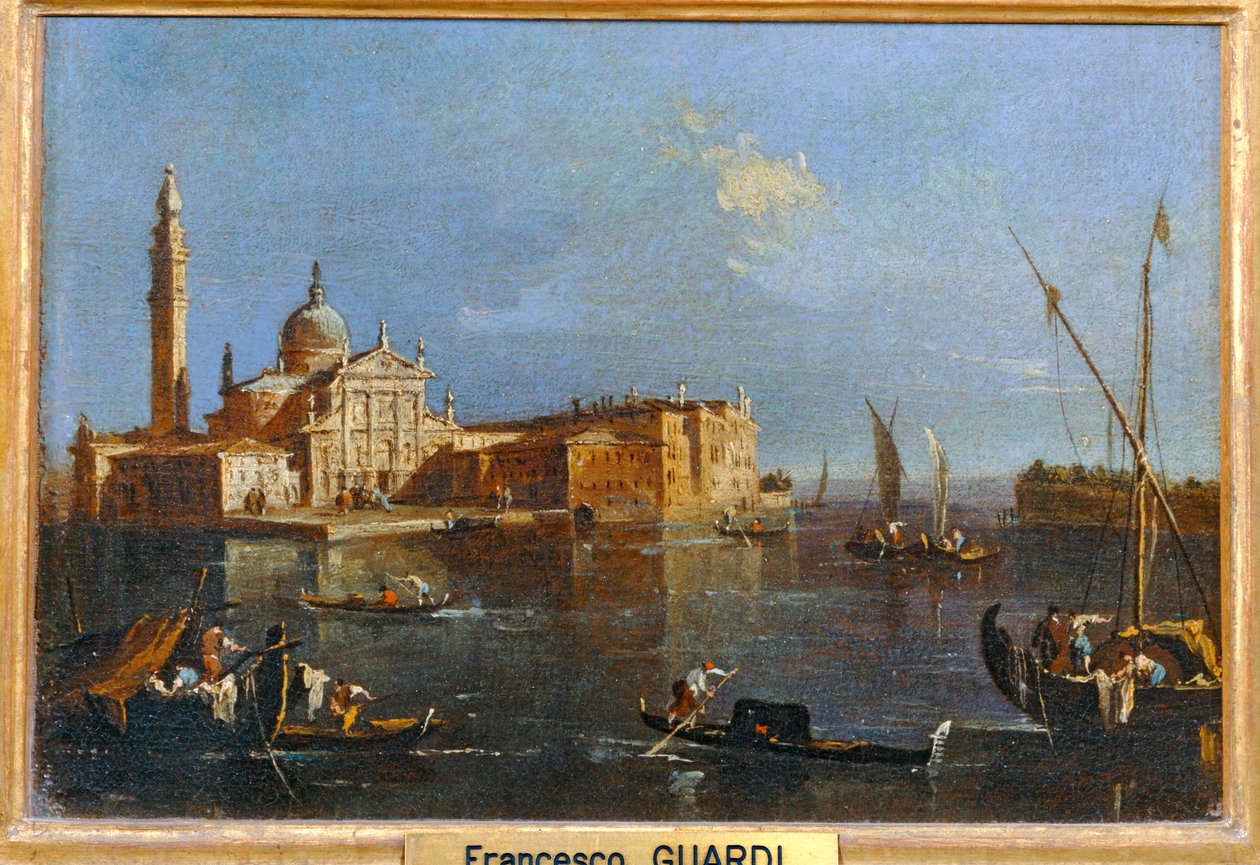 San Giorgio Maggiore... av Francesco (circle of) Guardi