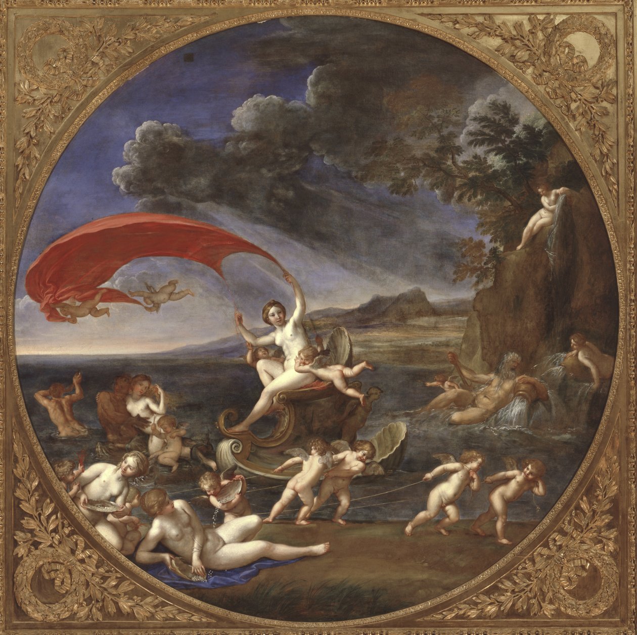Element av vatten, 1625-28 av Francesco Albani