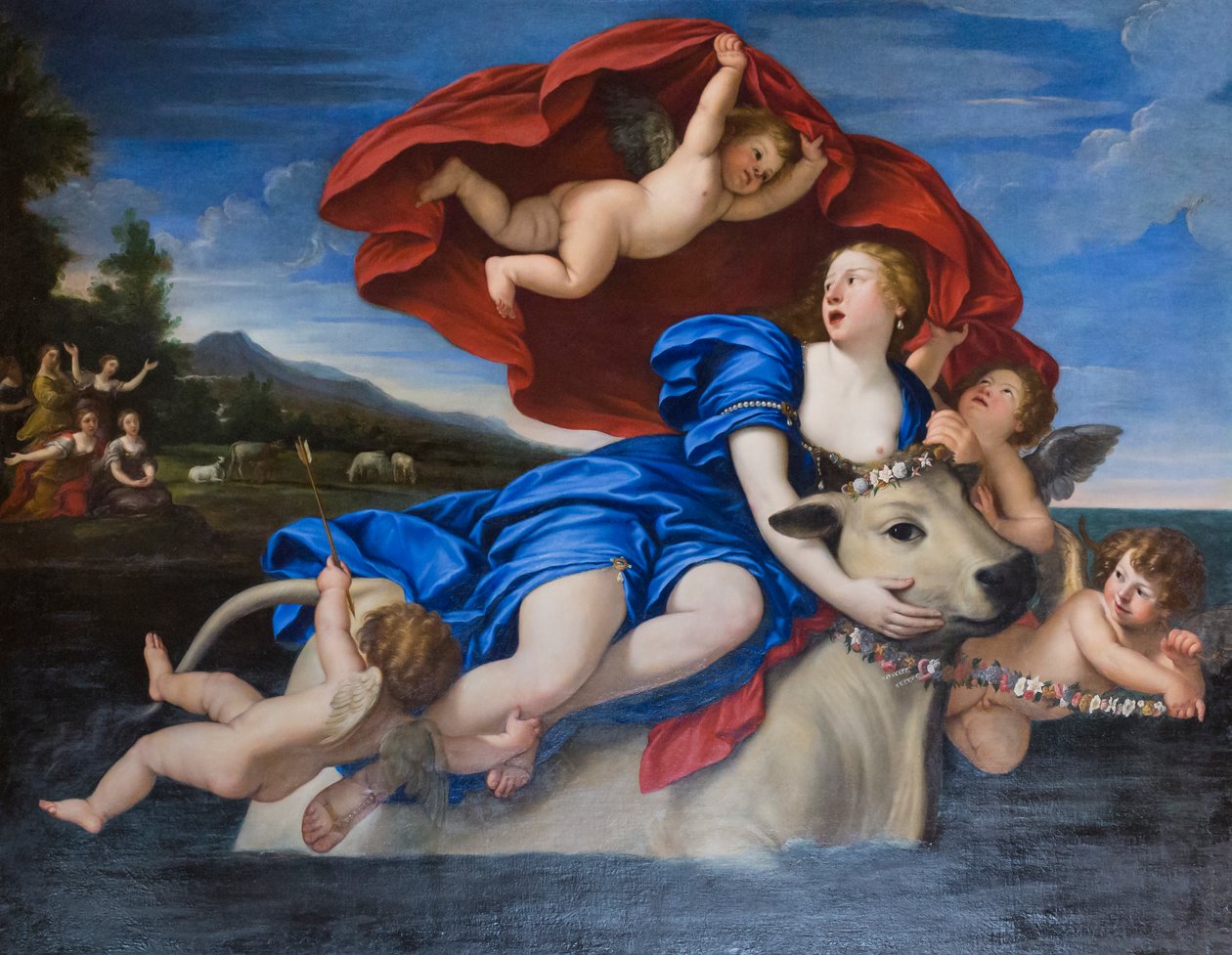 Europas våldtäkt av Francesco Albani