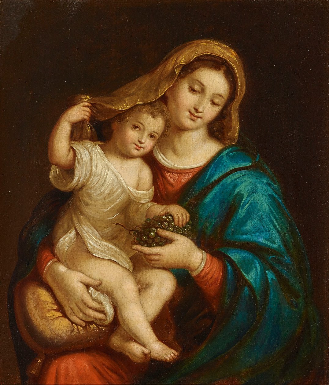 Madonna med barn av Francesco Alberi