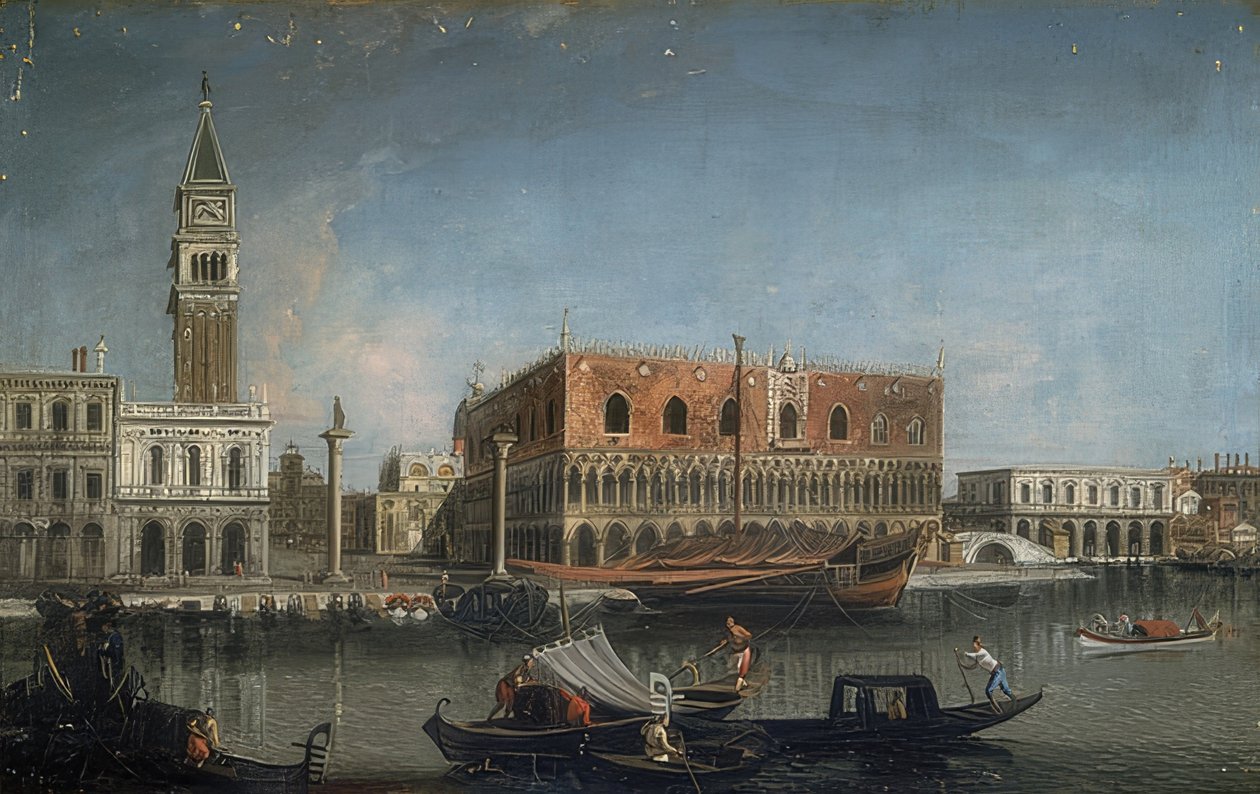 Ducal Palace. Ca 1735-1740 av Francesco Albotto