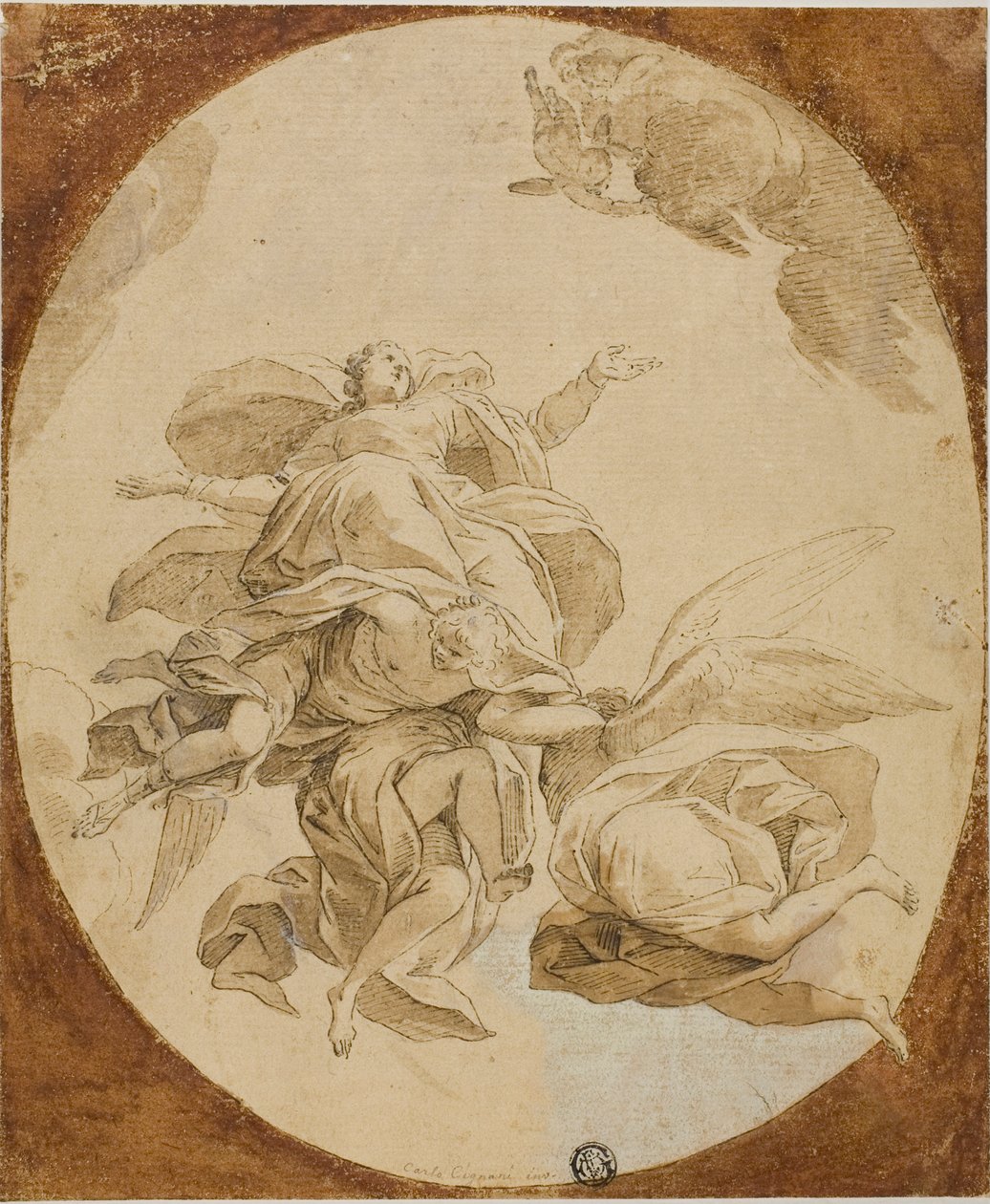 Jungfru Marie himmelsfärd av Francesco Bartolozzi