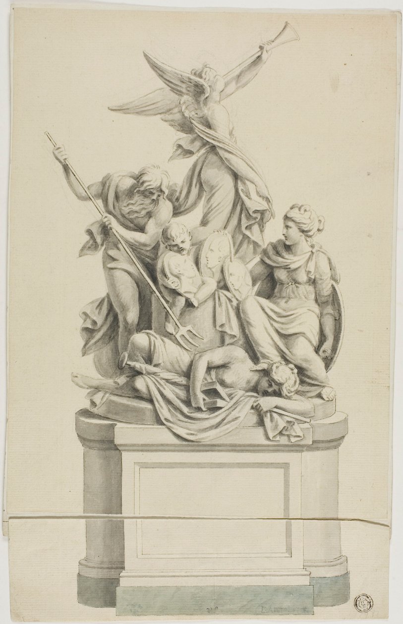 Begravningsmonument av Francesco Bartolozzi