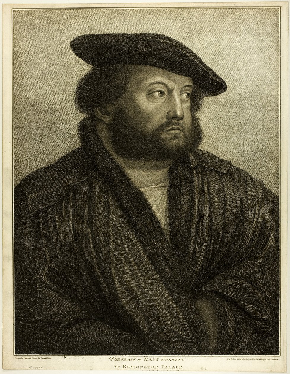 Hans Holbein av Francesco Bartolozzi