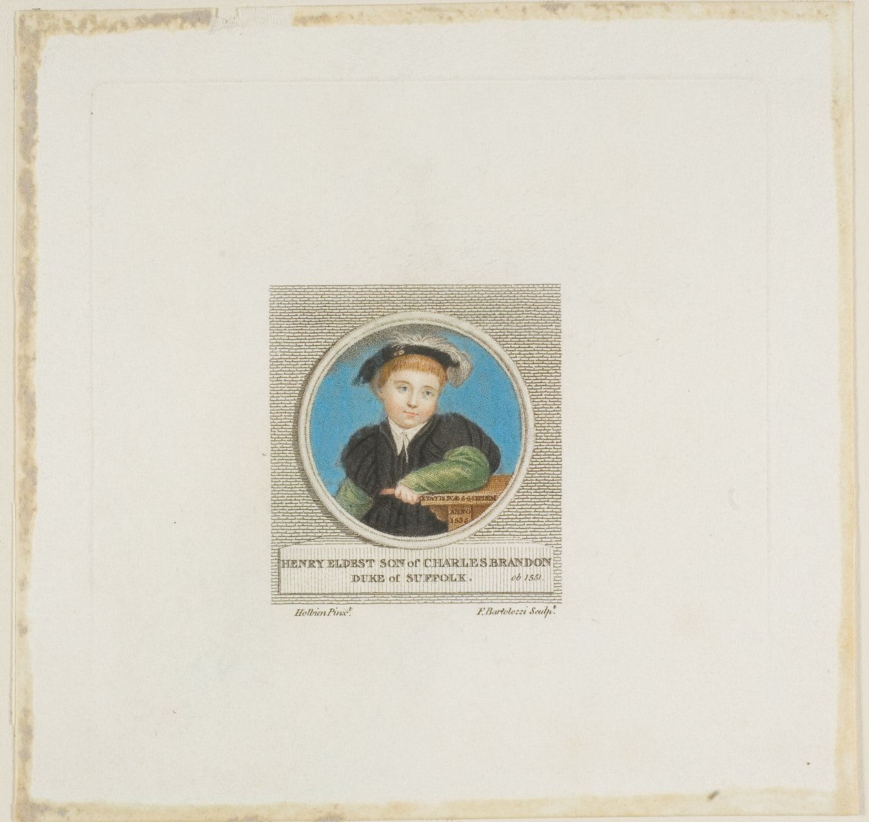 Henry Brandon av Francesco Bartolozzi