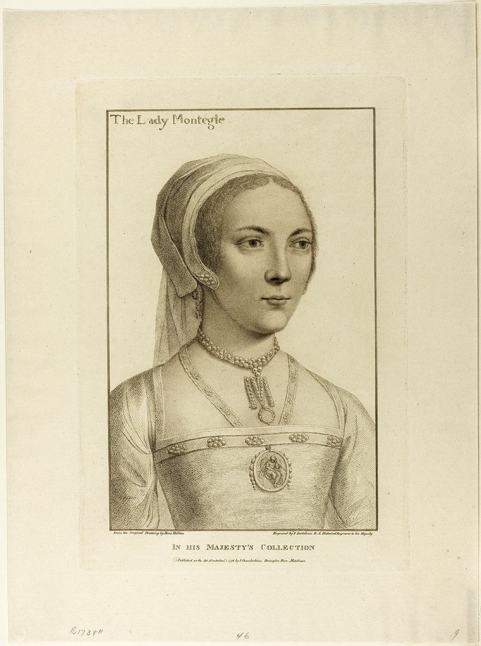 Lady Montegle av Francesco Bartolozzi