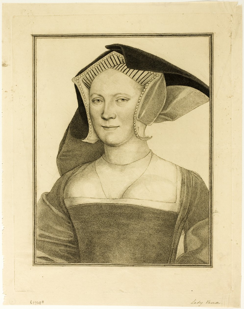 Lady Vaux av Francesco Bartolozzi