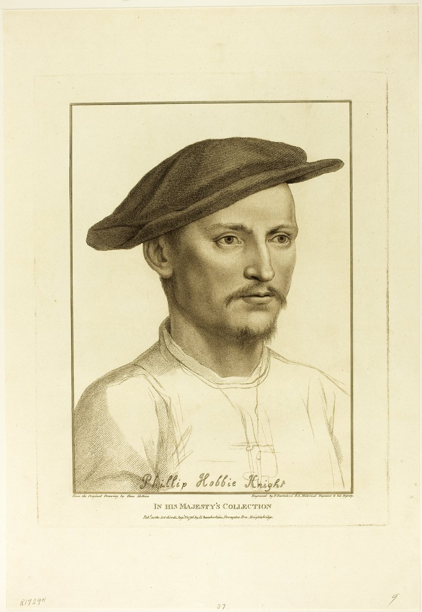 Sir Philip Hobby av Francesco Bartolozzi