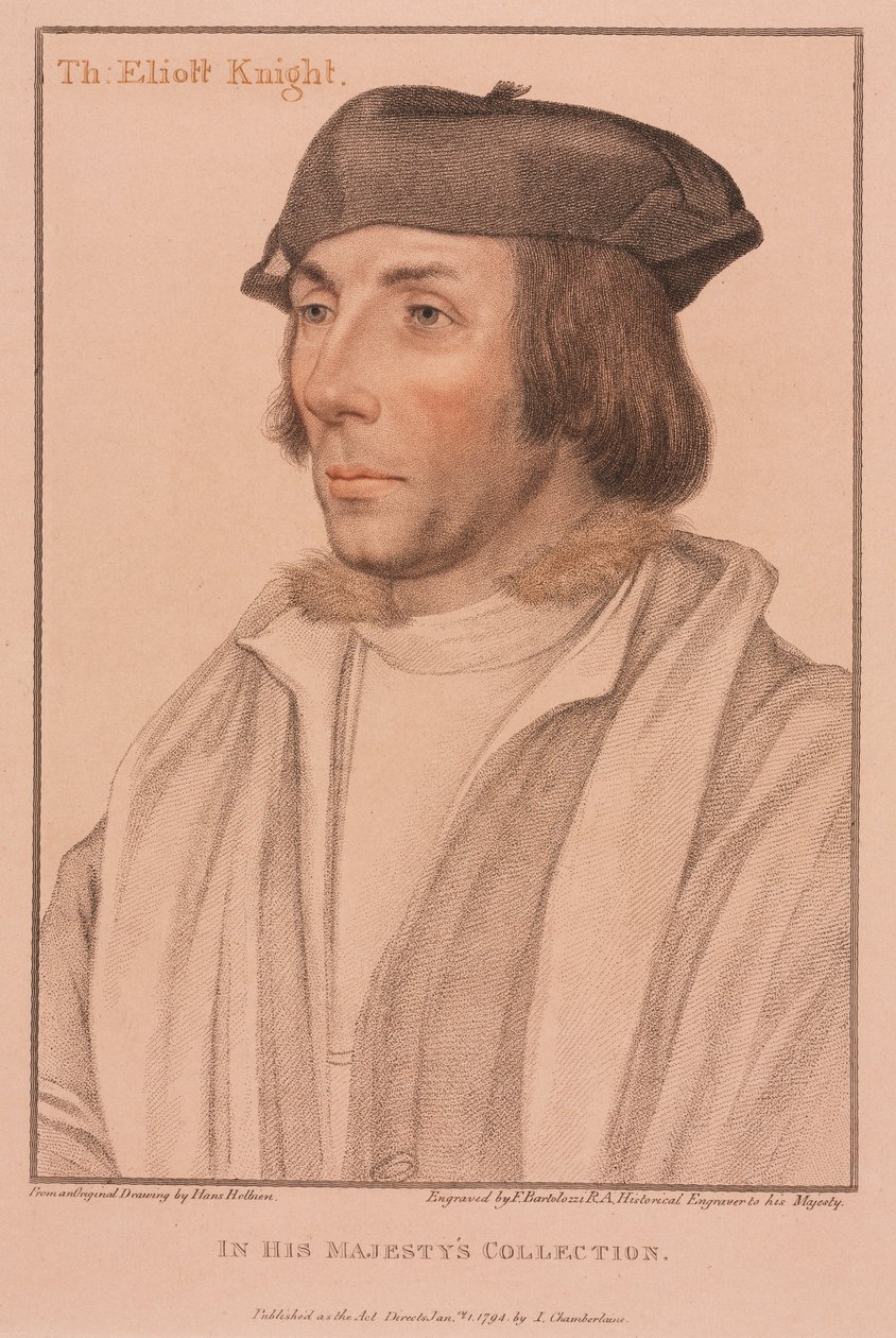 Sir Thomas Elyot, 1794. av Francesco Bartolozzi