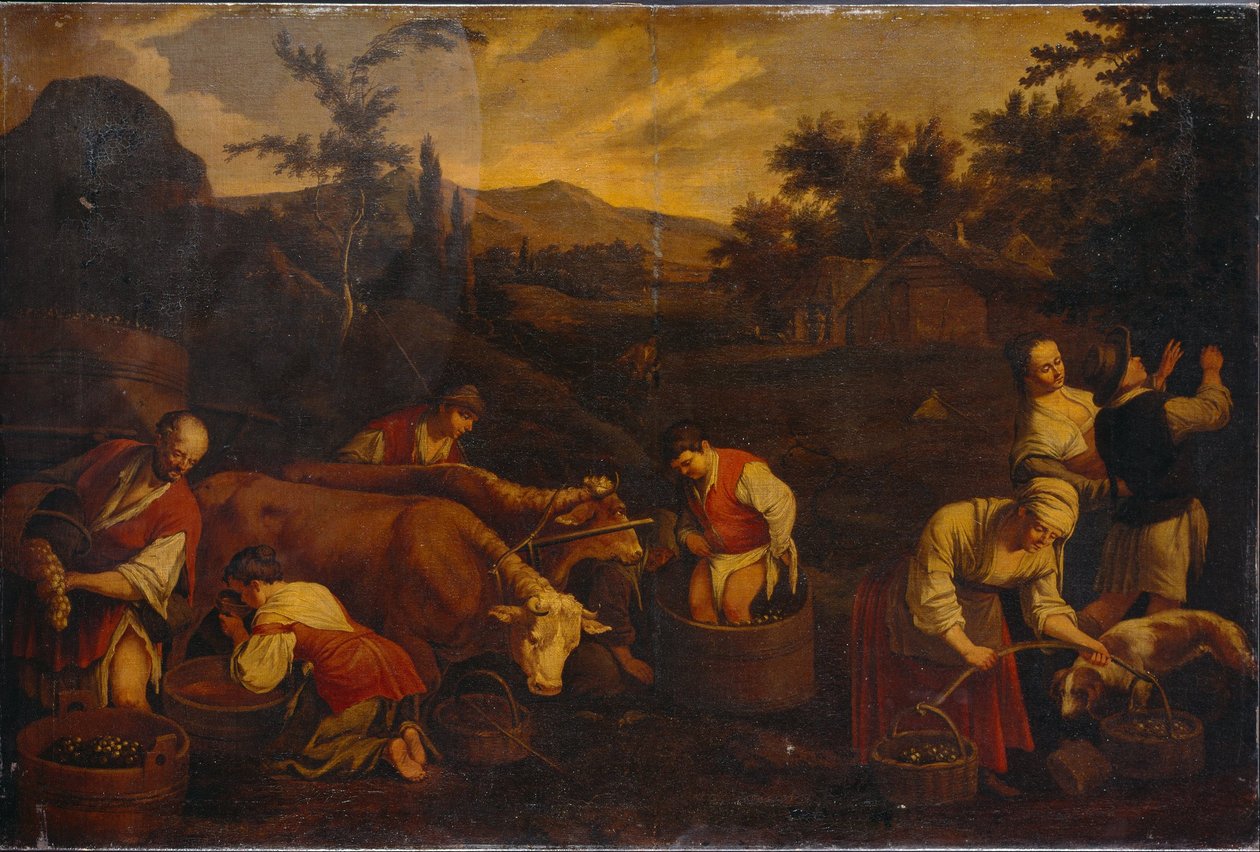 Hösten av Francesco Bassano the Younger