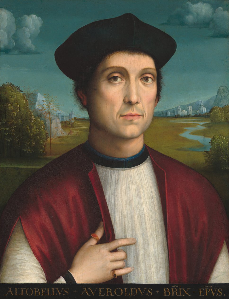 Biskop Altobello Averoldo av Francesco Francia