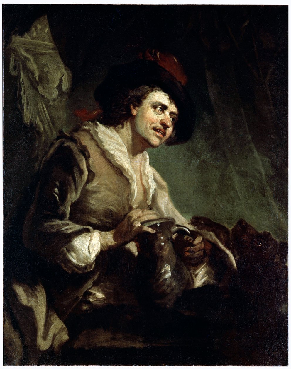 Man med en kanna, 1700-tal av Francesco Giuseppe Casanova
