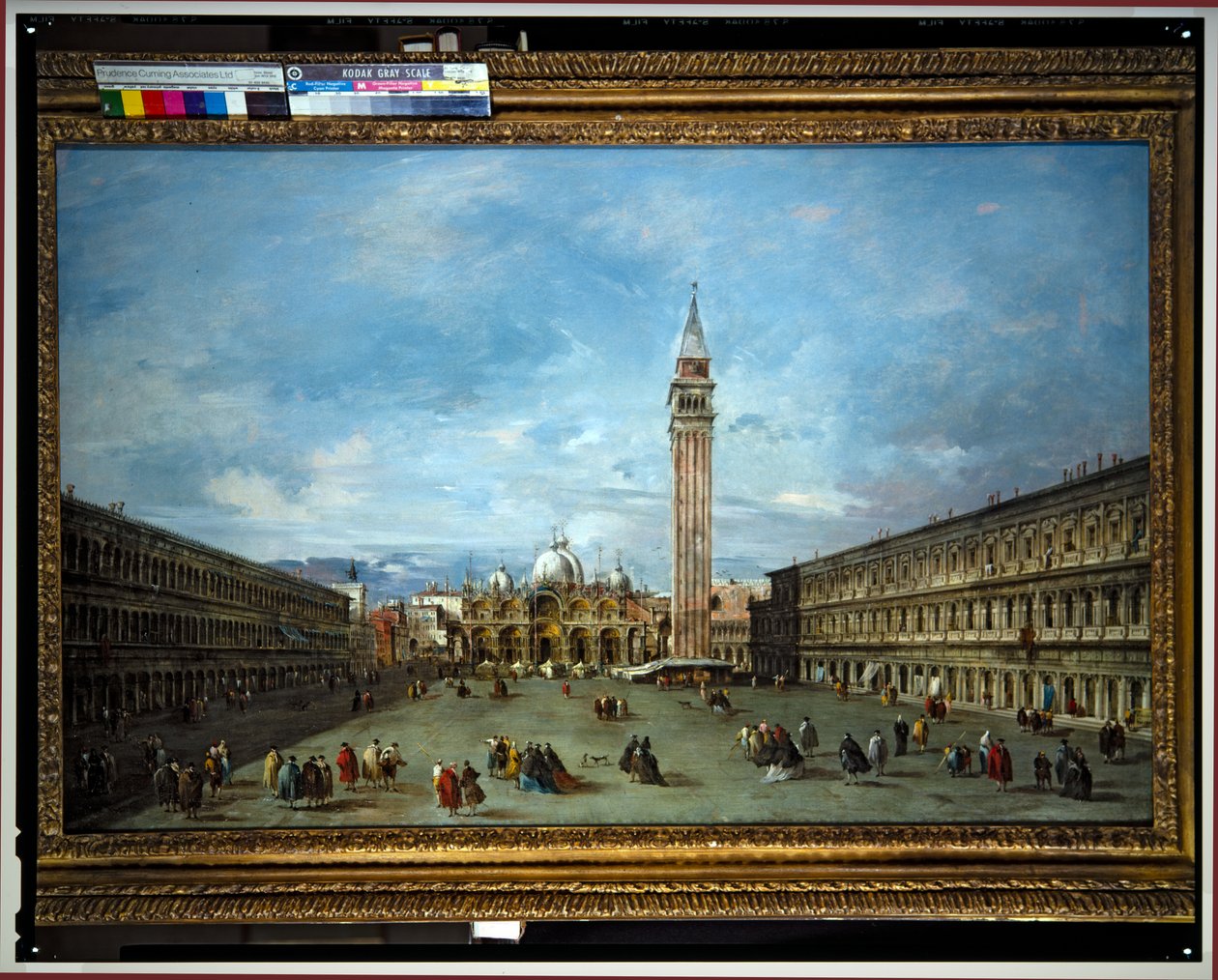 Markusplatsen, Venedig av Francesco Guardi