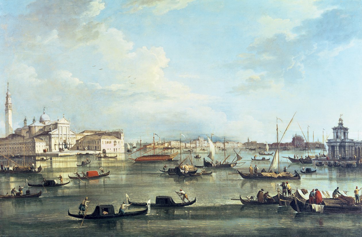 Markusbassängen av Francesco Guardi