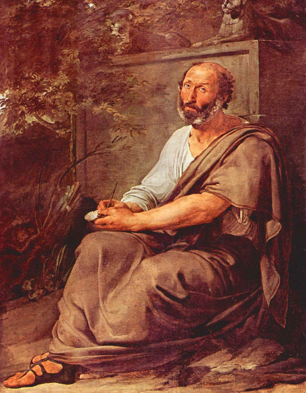Italienska:  Aristotele Aristides av Francesco Hayez