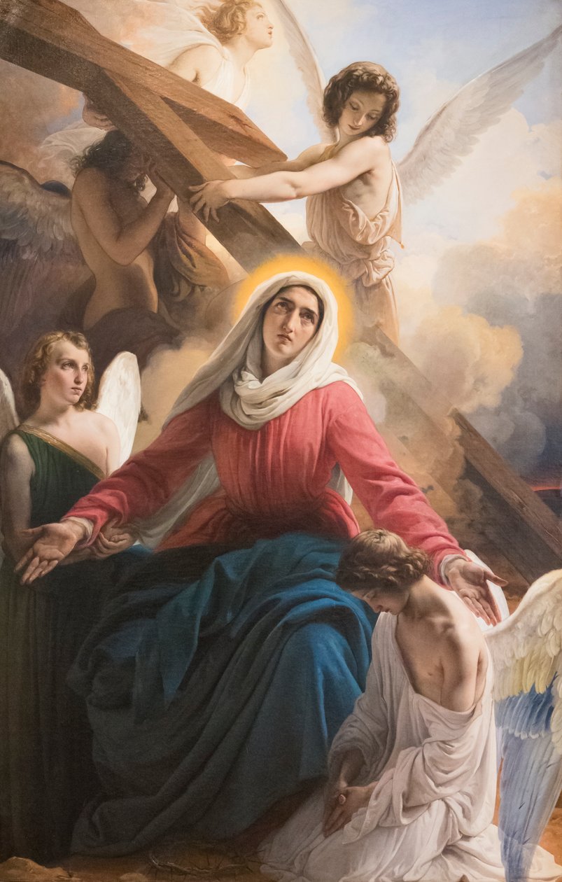 Den sörjande av Francesco Hayez