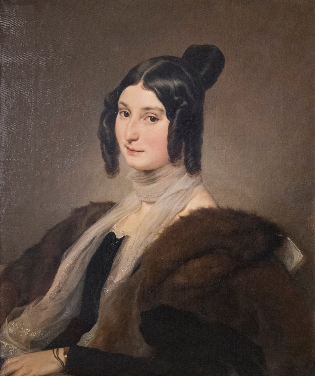 Porträtt av Clara Maffei av Francesco Hayez