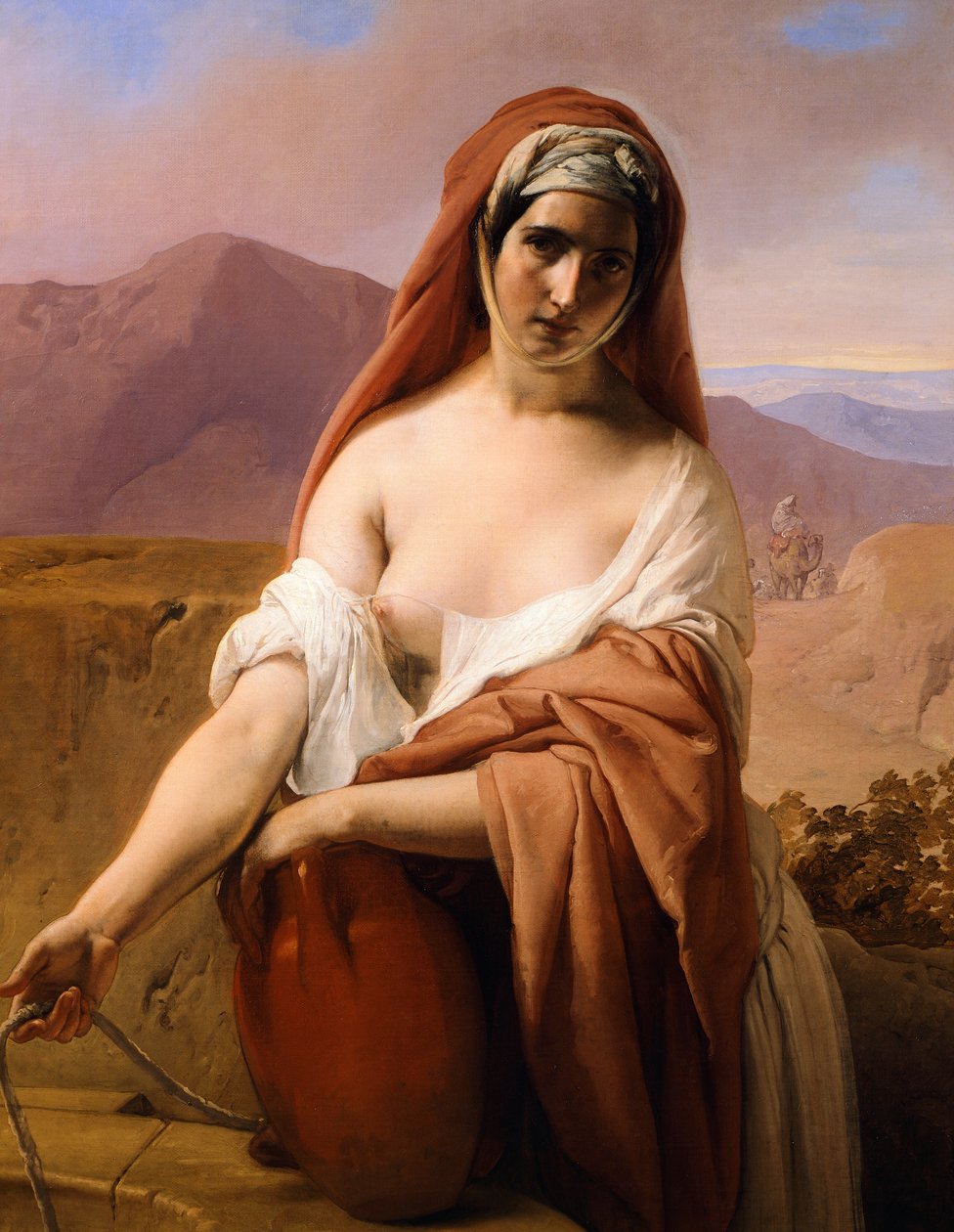 Rebecca vid brunnen, av Francesco Hayez av Francesco Hayez