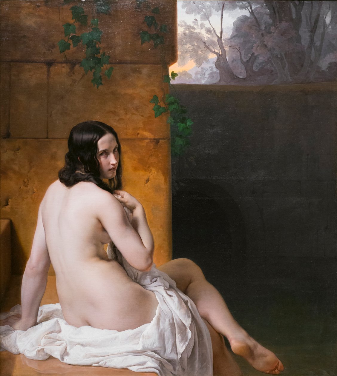 Susanna vid sitt bad av Francesco Hayez