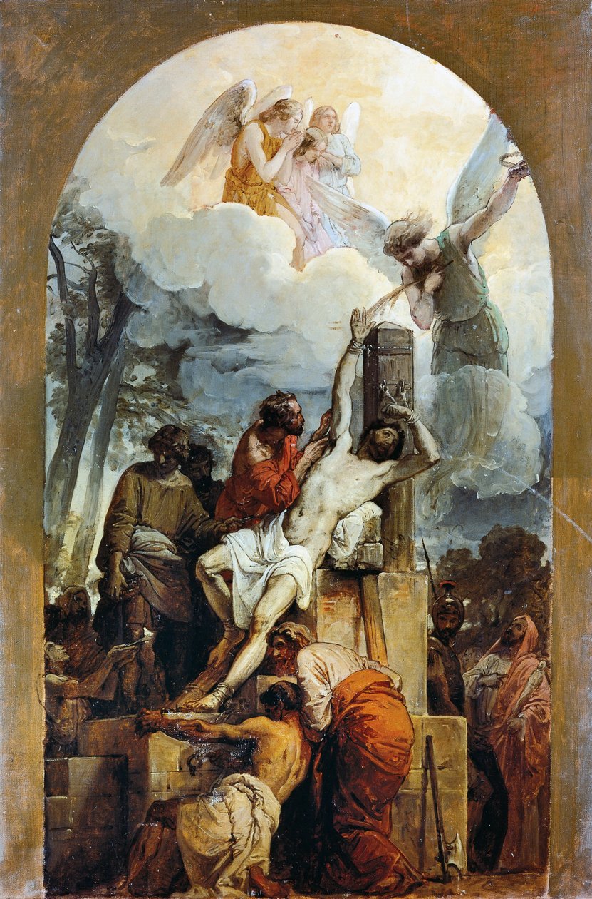 S:t Bartolomeus martyrskap av Francesco Hayez