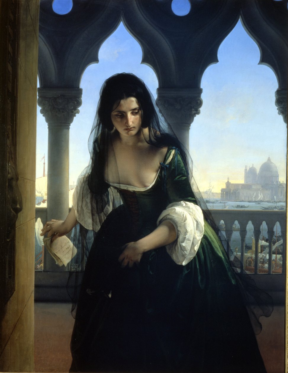 Det hemliga åtalet av Francesco Hayez