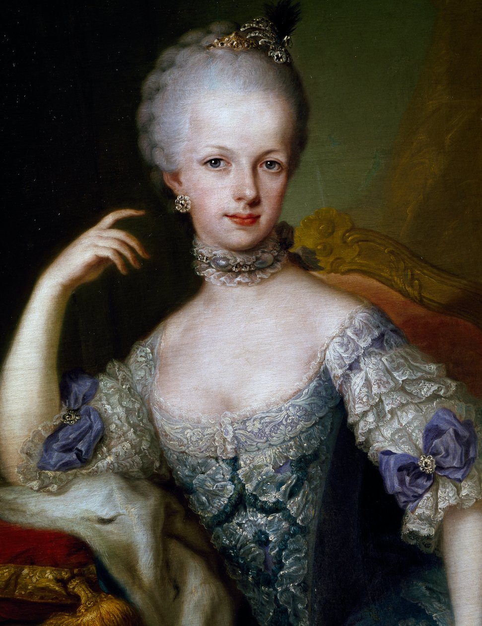 Porträtt av Maria Beatrice d