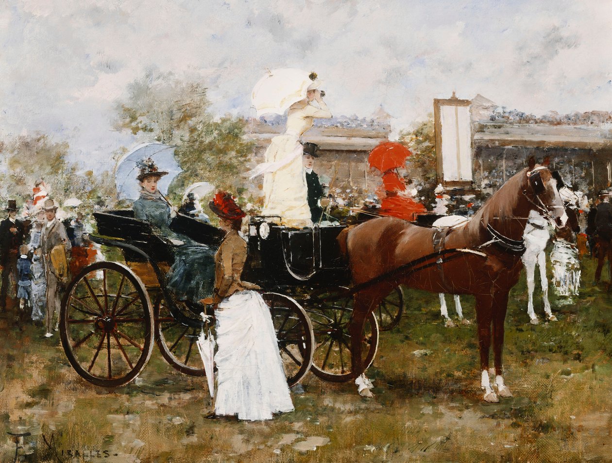 På loppen, av Francesco Miralles Galaup