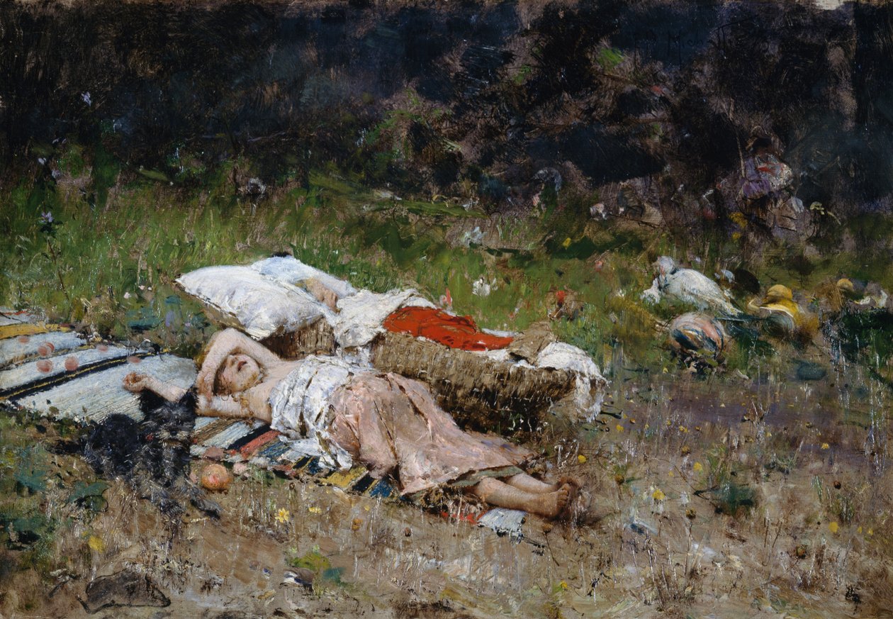 Grubbla av Francesco Paolo Michetti