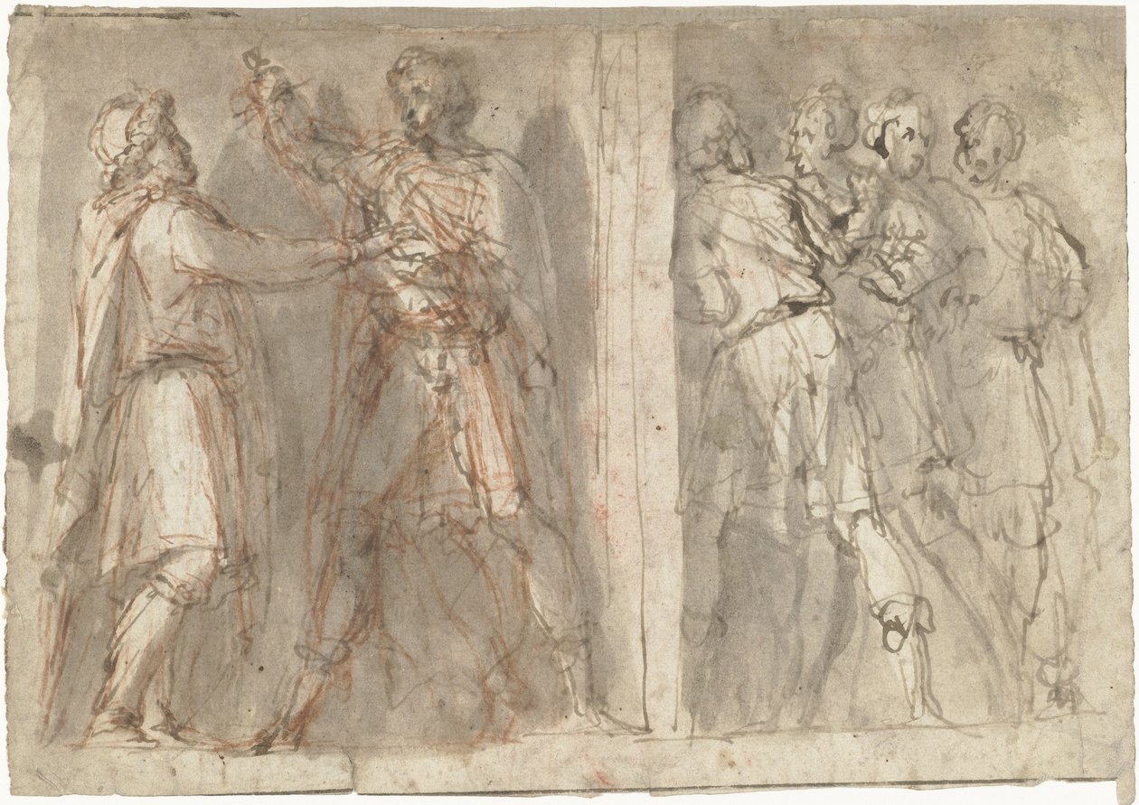 Attack mot Caius Marius av Francesco Ruviale
