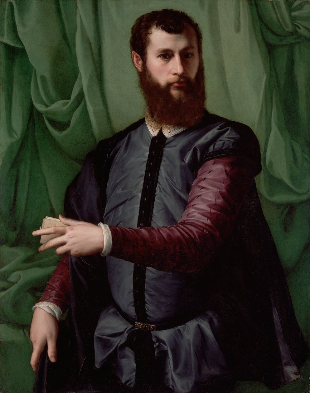 Porträtt av en man av Francesco Salviati
