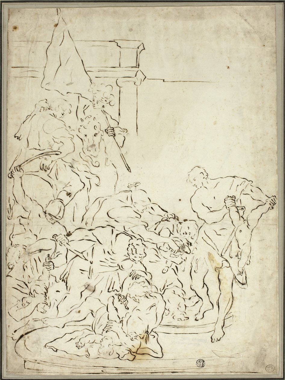 Massaker av de oskyldiga av Francesco Solimena