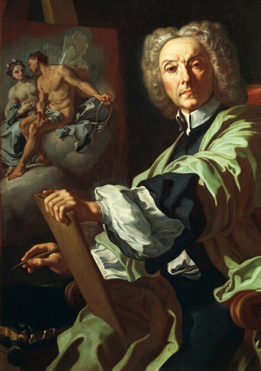 Självporträtt av Francesco Solimena