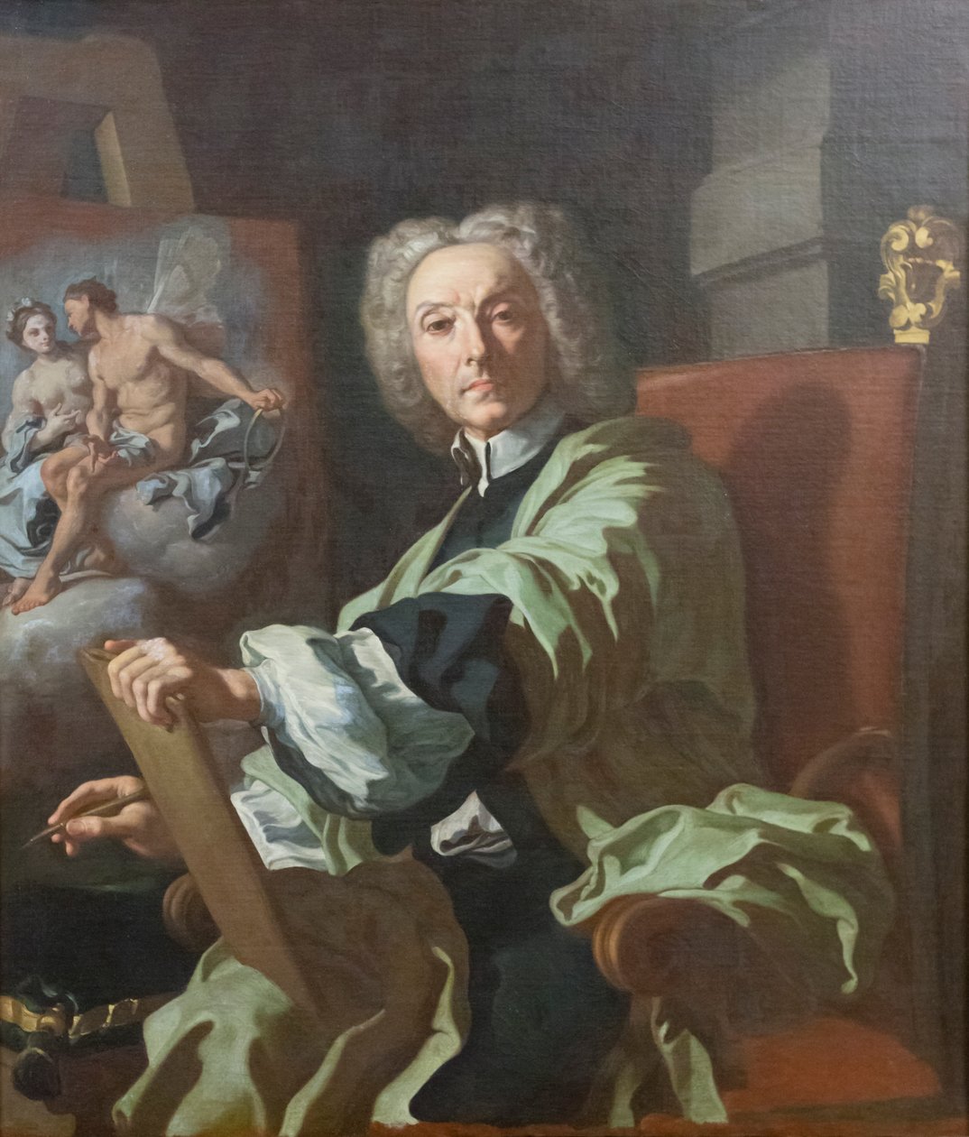 Självporträtt av Francesco Solimena