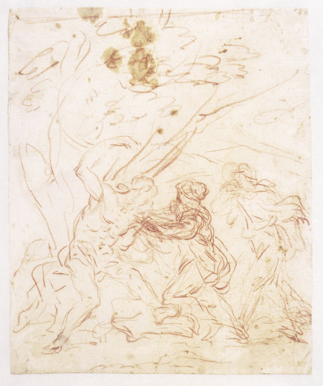 St Sebastian sköts av St Irene av Francesco Solimena