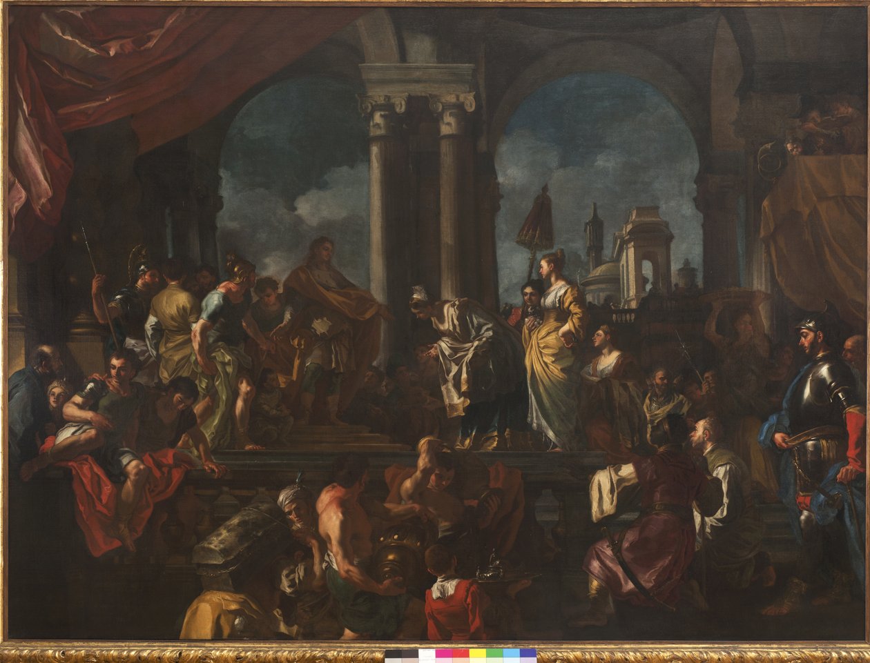 Drottningen av Saba, 1720-21 av Francesco Solimena