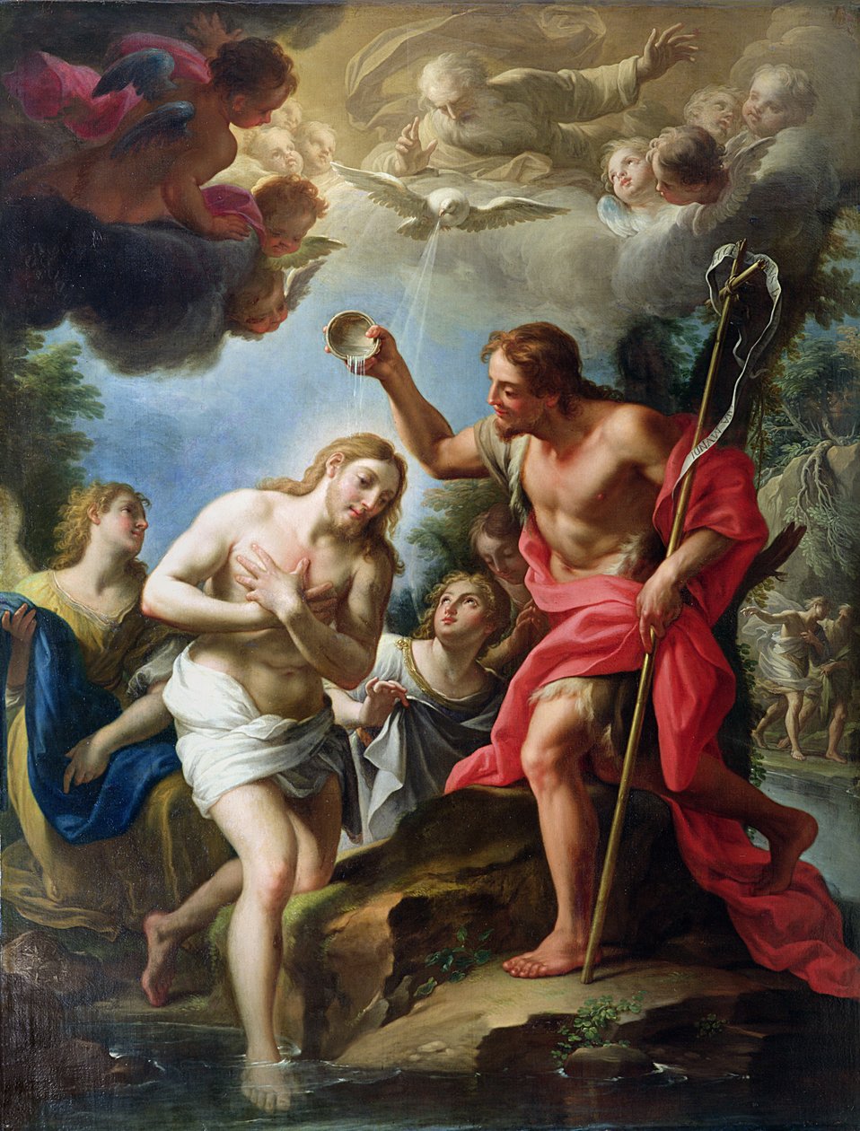 Kristi dop av Francesco Trevisani