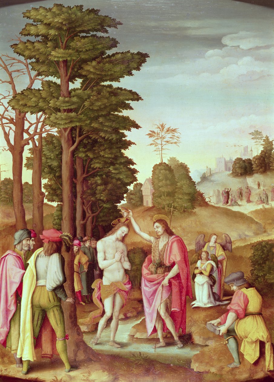 Kristi dop av Francesco Ubertini, Il Bacchiacca