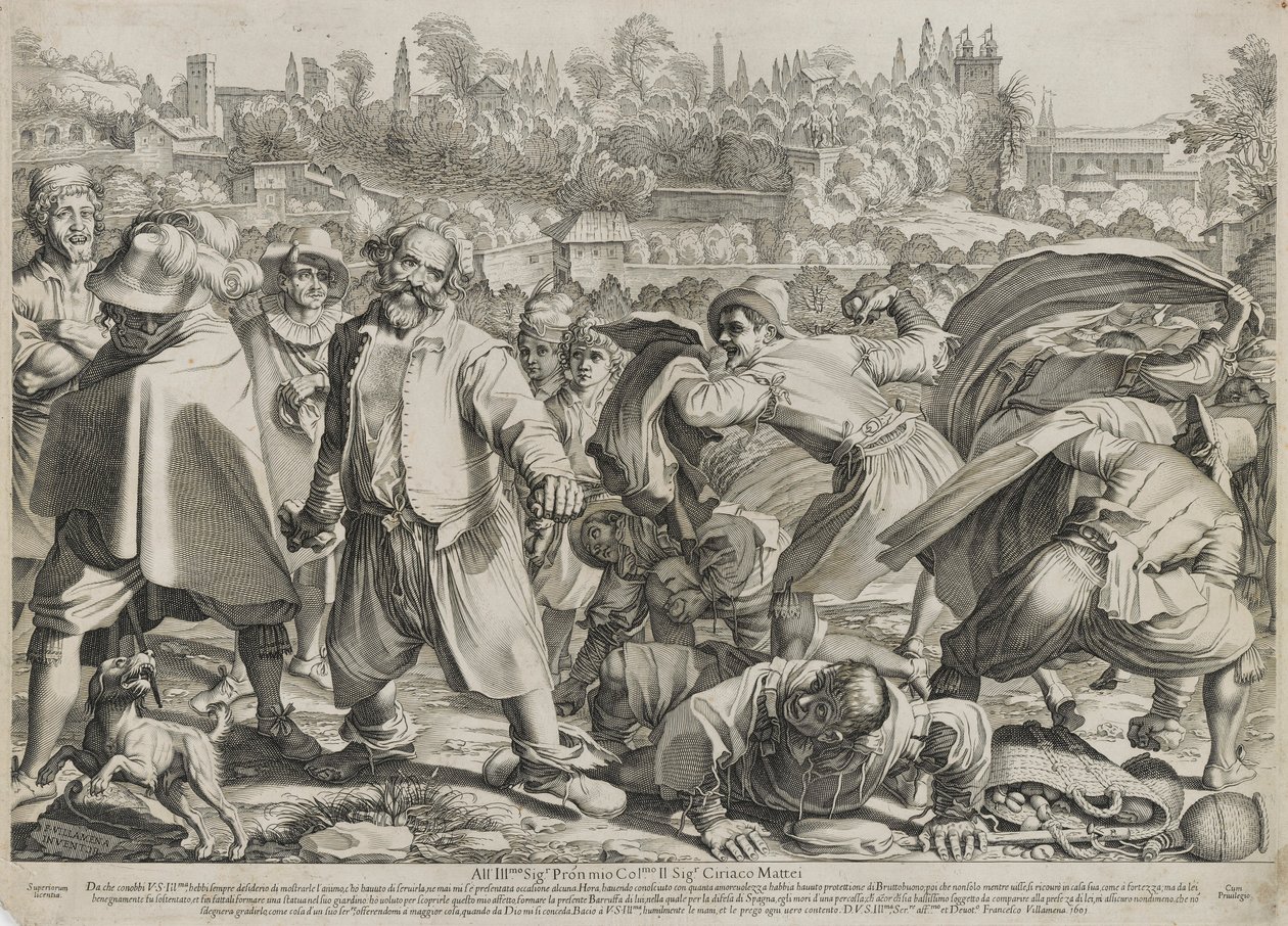 Il Bruttobuono (The Street Fight) av Francesco Villamena