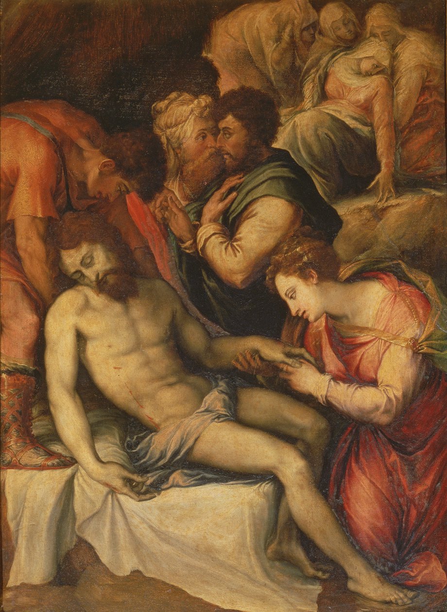 Kristi avsättning av Francesco de Rossi Salviati Cecchino