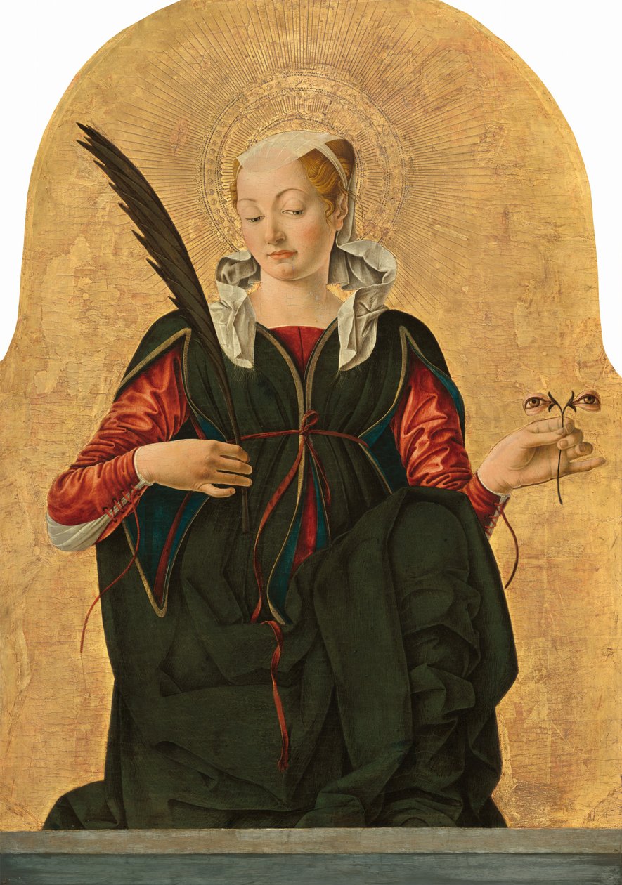 Saint Lucy av Francesco del Cossa