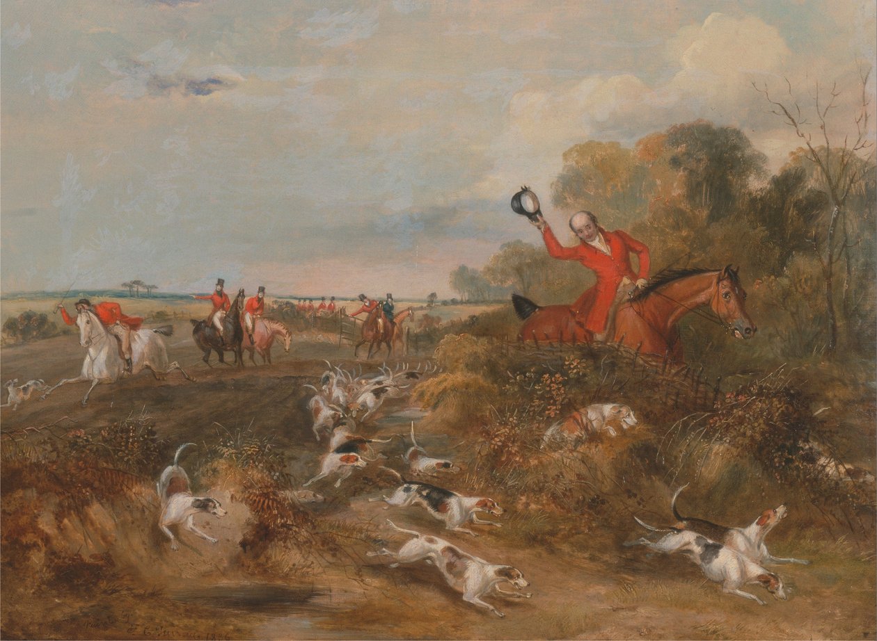 Bachelor Hall- Capping on Hounds av Francis Calcraft Turner