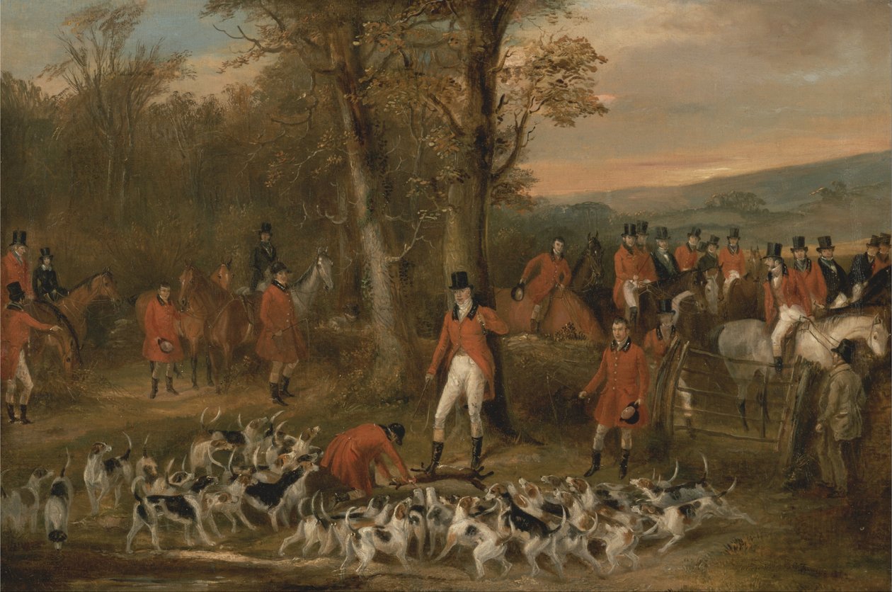 The Berkeley Hunt, 1842- Döden av Francis Calcraft Turner
