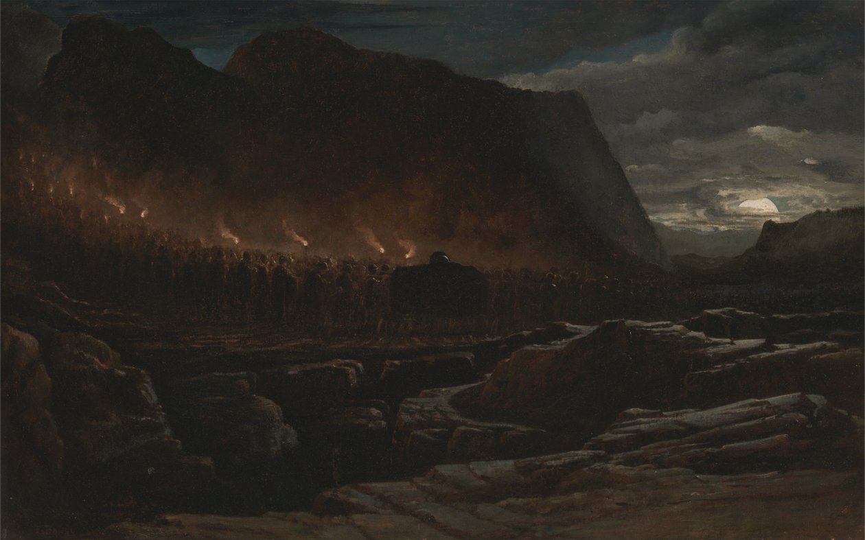 Begravningsprocession av Francis Danby