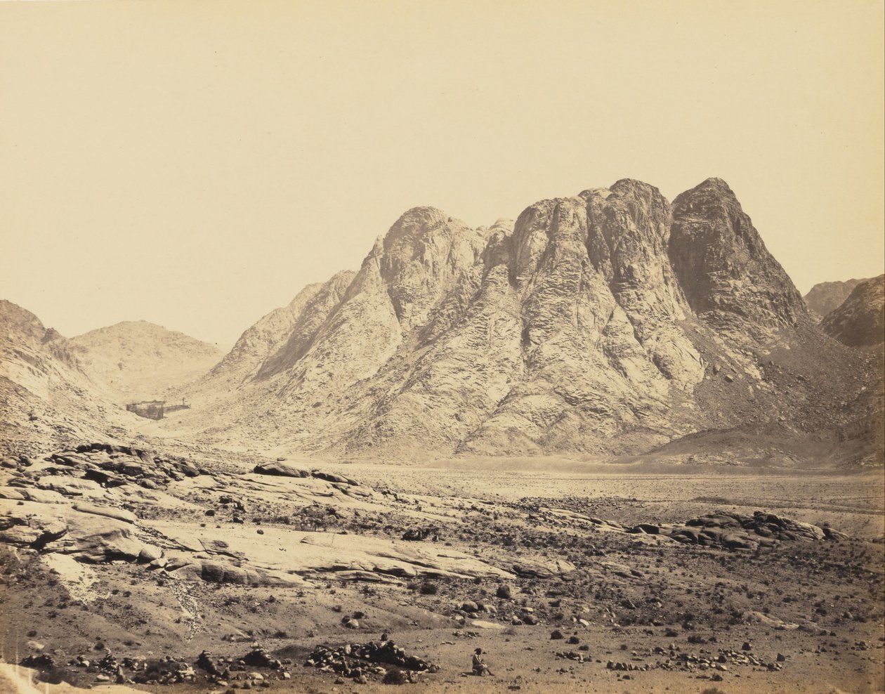 Horebs berg, Sinai av Francis Frith