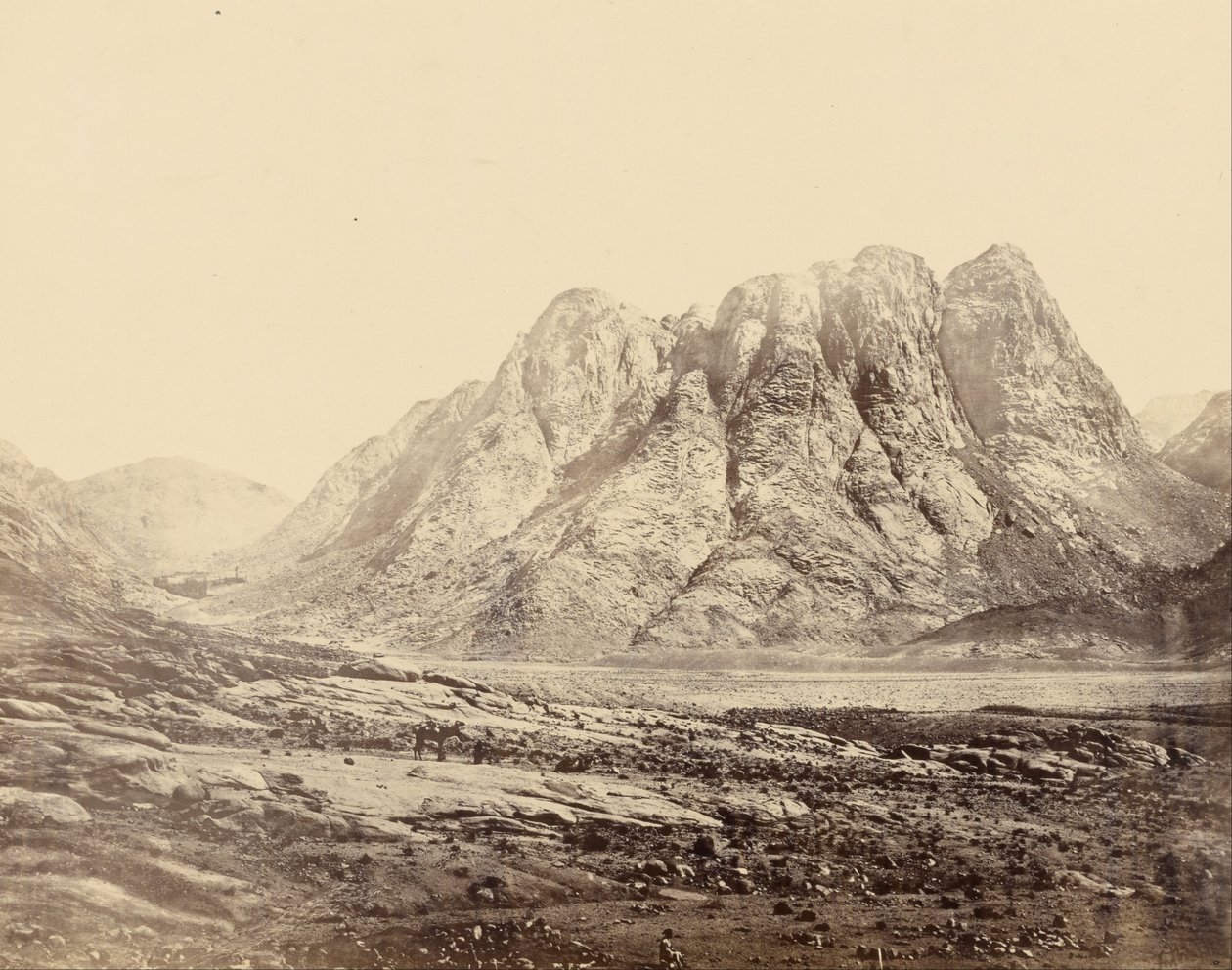 Mount Horeb, Sinai av Francis Frith
