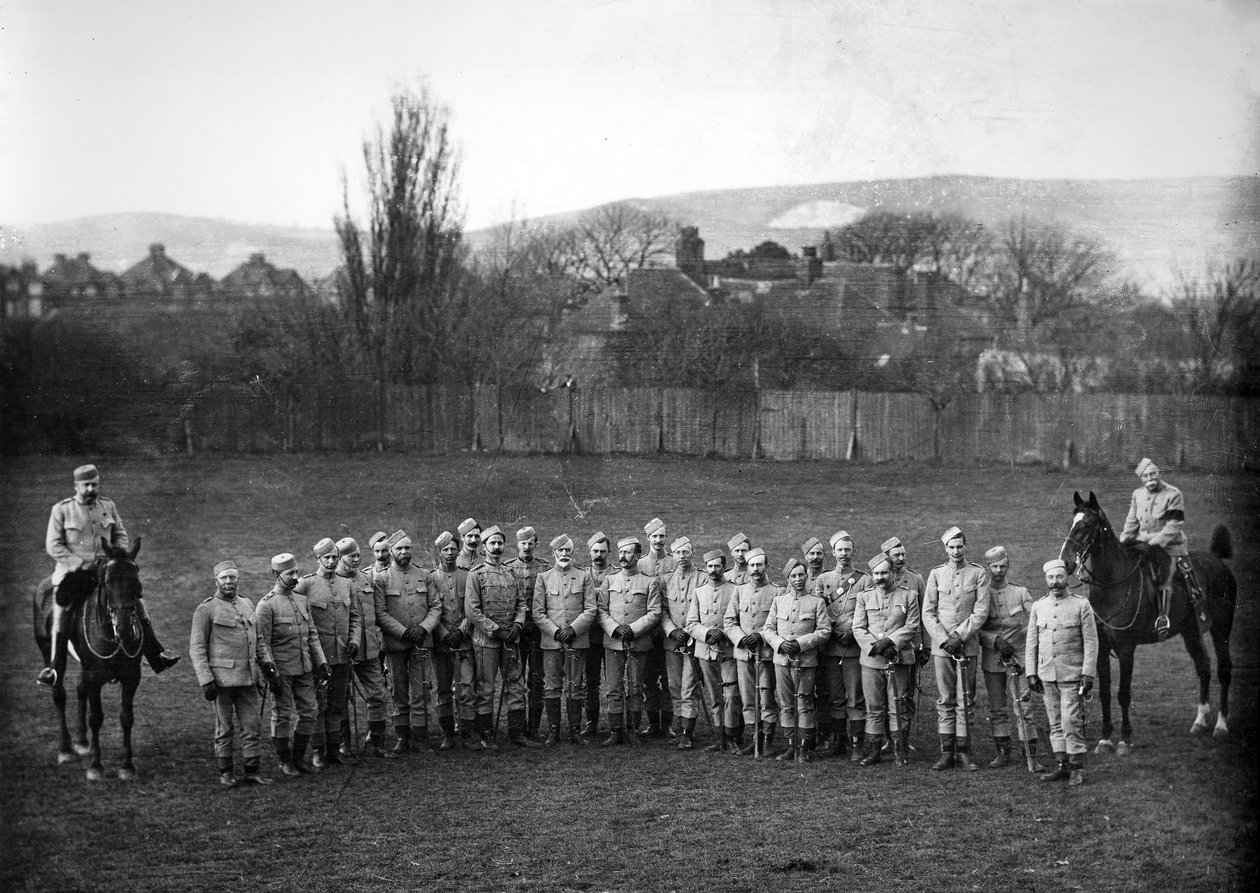 Officers of the Queens Westminster Volunteers (13th Middlesex), ca 1890-talet av Francis G. O. Stuart