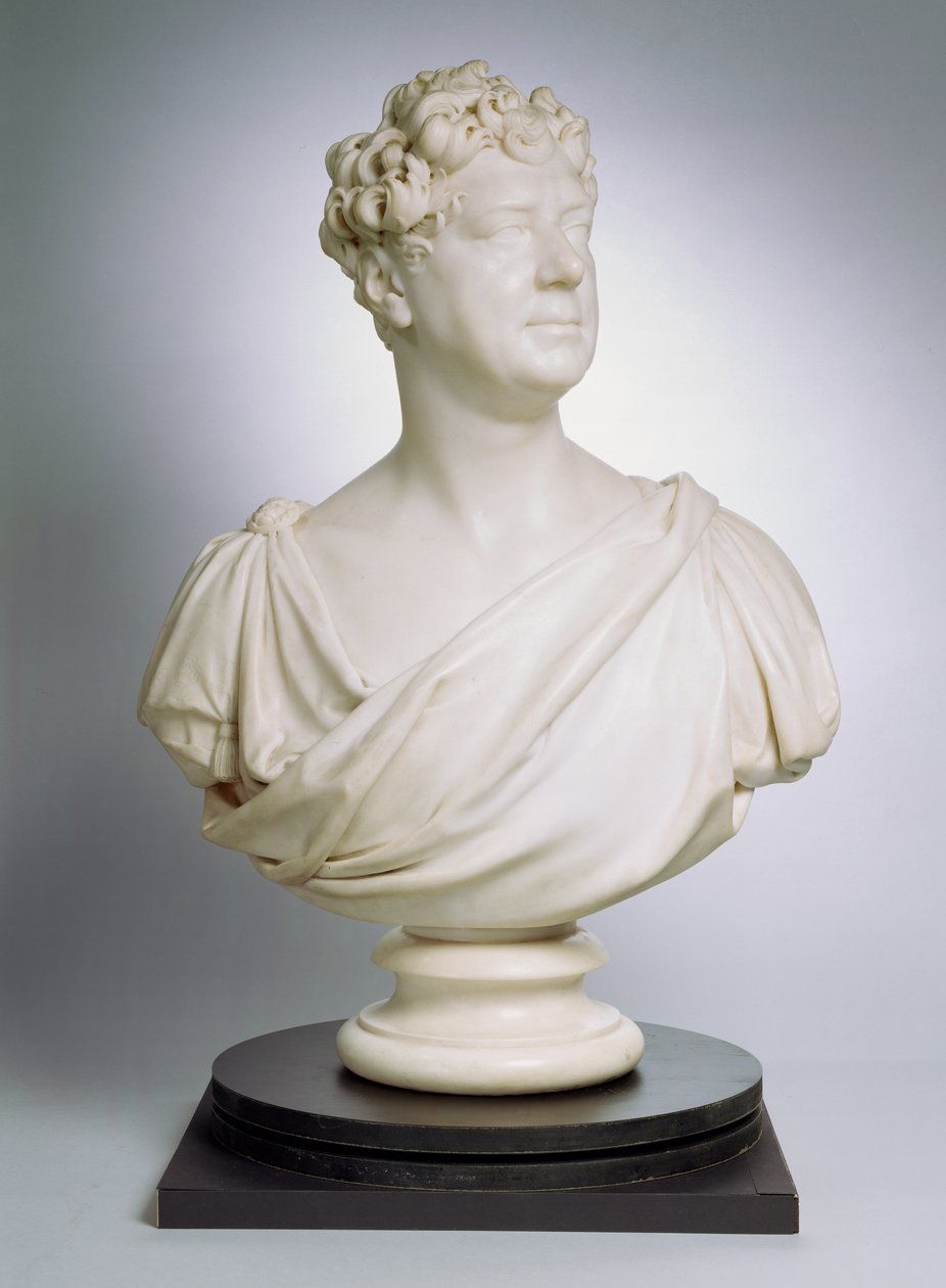 George IV (1762-1830) 1827 (marmor) av Francis Legatt Chantrey